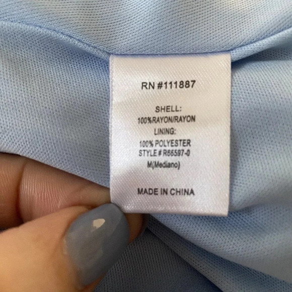 NWT Mia & Tess Floral‎ Long Wrap Dress Womens Size Medium (1236) - Picture 5 of 6